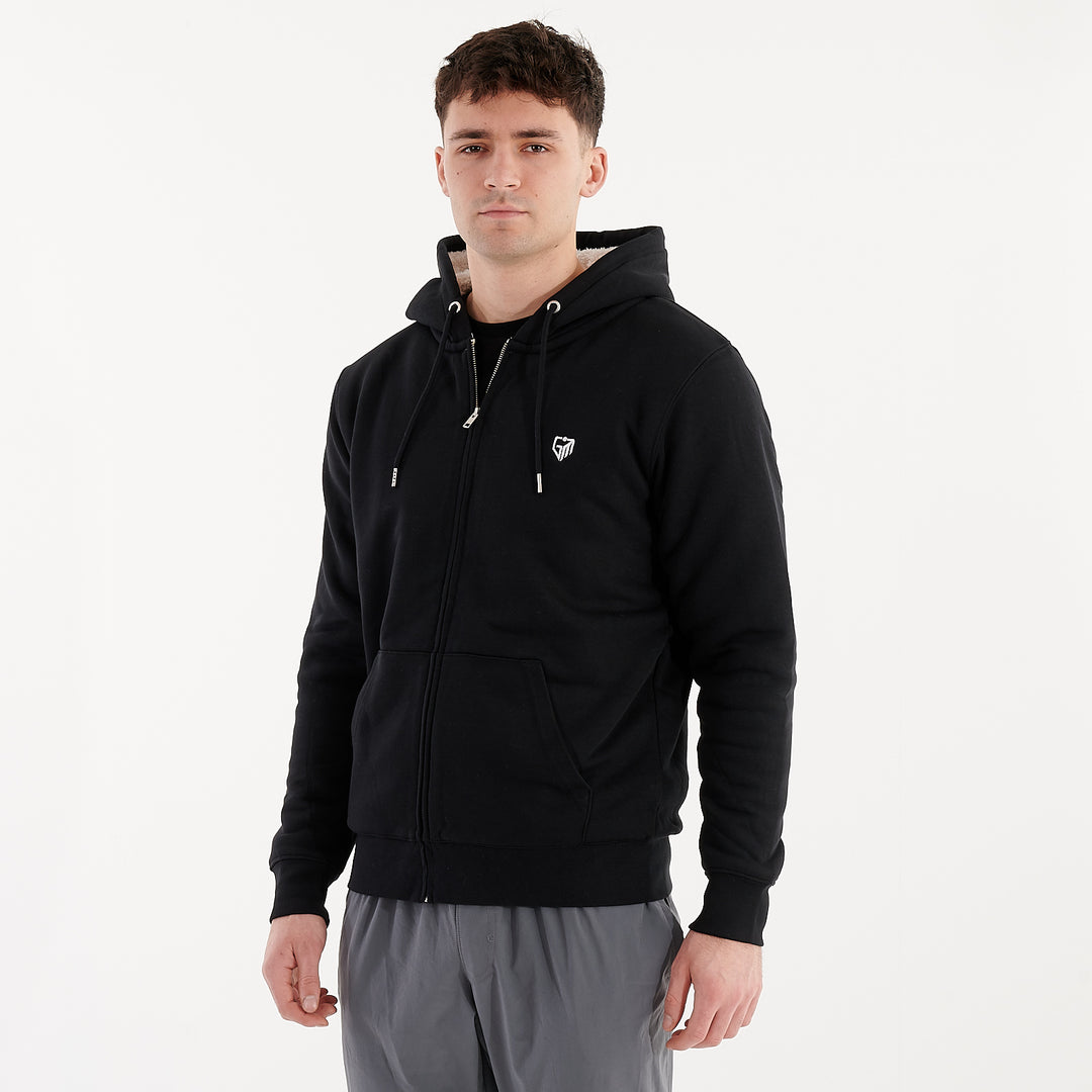 Cozy Sherpa Zip Hoodie