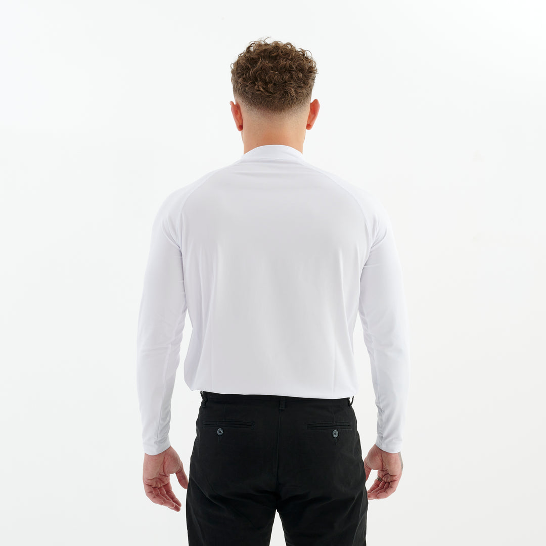 Long Sleeve Polo Neck Top