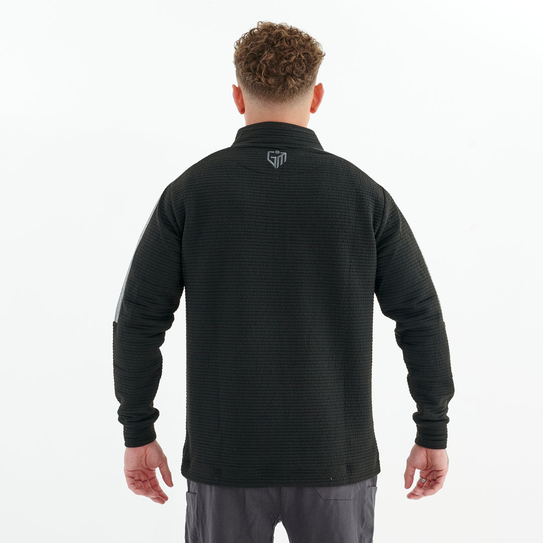 Qtr Zip Panel Sweatshirt